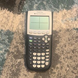 Texas Instruments TI-84 Plus Graphing Calculator - Black and Gray